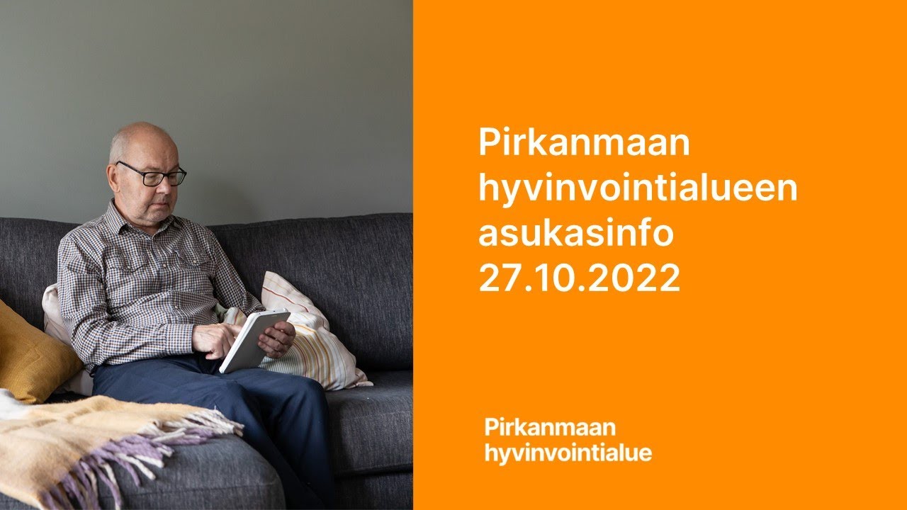 Pirkanmaan Hyvinvointialueen Asukasinfo 27.10.2022 - YouTube