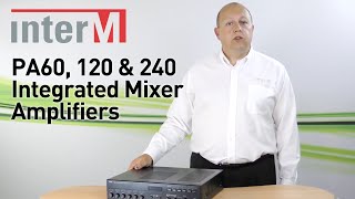 InterM PA60 / PA120 / PA240 Professional Integrated Mixer Amplifiers