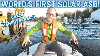 World's first Solar-powered ASD Tug Boat!