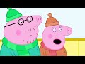 learn how to ice skate with peppa pig