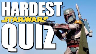 Can you beat the IMPOSSIBLE Star Wars Quiz?