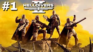 HELLDIVERS 2 - Let’s Play Part 1: Welcome to the Helldivers!