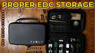 EDC Knife Storage - The Vault Case Secure Review