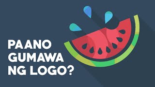 Basic Logo Design Tagalog Tutorial | Photoshop Tagalog Tutorial | Paano Gumawa ng Logo