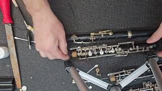 Silver Plating Oboe Keys