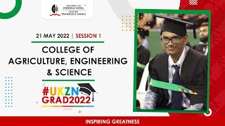 UKZN Graduation | 21 May 2022 | Session 1