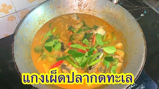 แกงเผ็ดปลากดทะเล@user-Vayu05