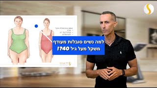 עודף משקל והשמנה אצל נשים מעל גיל 40