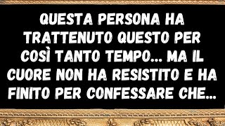 Questa persona ha trattenuto questo per così tanto tempo… ma il cuore non ha resistito e ha finito p