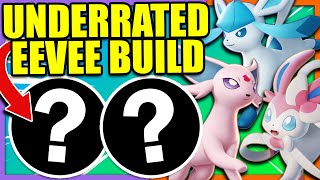 This EEVEELUTION BUILD is SO STRONG and insanely underplayed | Pokemon Unite