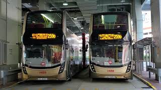 Hong Kong Bus KMB ATENU1018 @ 259D 九龍巴士 Alexander Dennis Enviro500 MMC New Facelift 鯉魚門邨 - 屯門(龍門居)