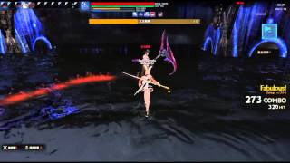 Vindictus XE / 瑪奇英雄傳 solo 艾瑞莎(Arisha) 與 女王魅魔 (夢魔們的女王)