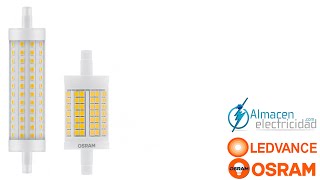 COMO CAMBIAR HALOGENA LINEAL POR BOMBILLAS LED R7S LEDVANCE