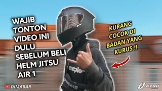 Review kekurangan dan kelebihan helm jitsu air 1 setelah di pakai buat harian🔥‼️#helmfullface