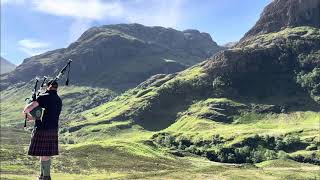 Bagpiping, Glencoe, Scotland, Highland Experience Tours from Andrew H. 🏴󠁧󠁢󠁳󠁣󠁴󠁿