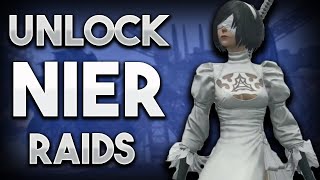 How To Unlock The Nier Raids In Final Fantasy XIV - Shadowbringers