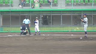 【2018秋季高校野球/俊足の1番打者】2018/09/24香川県立高松西高2年生・前川 遼太(龍雲中)