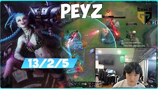 Gen.g Peyz stream - Jinx vs caitlyn | Korea challenger Season 2024