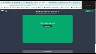 Python Programming – Lesson 4 | Boolean & Lists | Learn Python from W3Schools