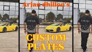 Custom Plates (Full video) Arjan Dhillon | Mxrci | New Punjabi Songs 2023 | Latest Punjabi Song 2023