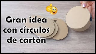GRAN IDEA RECICLANDO CARTÓN 2023 - Manualidades con cartón - Easy crafts with cardboard