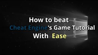 CHEAT ENGINE TUTORIAL #3 (3D Game Tutorial)