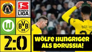 🖤💛 VFL Wolfsburg vs. Borussia Dortmund (2-0) | Der Auswärtsfluch des BVB! 😪 | Das Fazit!