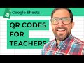 QR Attendance for Teachers in Google Sheets and Google Forms