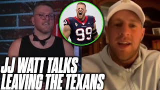Pat McAfee Asks JJ Watt About Leaving The Texans For The Cardinals