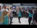 flashmob inspiring metrology from hexagon metrology at control 2015