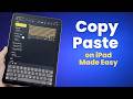 [2026] How to Copy and Paste on iPad (Seniors & Beginners Tutorial)