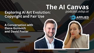 The AI Canvas - Exploring AI Art Evolution: Copyright and Fair Use with Elena Gurevich