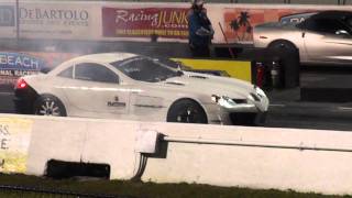 Worlds Fastest Mercedes Mclaren SLR vs Corvette