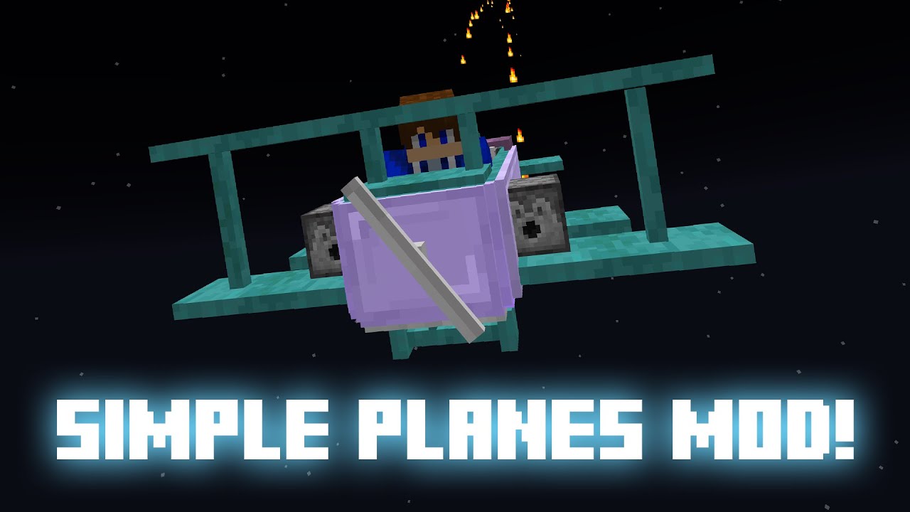 Simple Planes Modâ Minecraft Mod Showcase Youtube