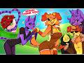 CatNap X Female DogDay's Genderbend Date Night| Poppy Playtime Chapter 3┃Comic Dub