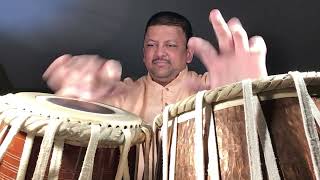 Farmaishi Chakradar (फर्माईशी चक्रदार) in Teen Taal played by Dhananjay Kunte