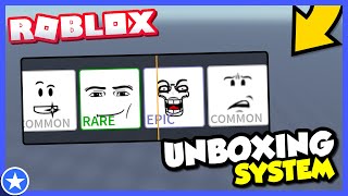 ROBLOX Unboxing System Tutorial