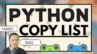 Tinateach Python for Beginners : Copying Lists