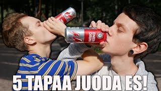 5 TAPAA JUODA ES!