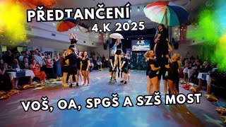 Maturitní předtančení 4.K 2025 🌈 Noc Barev 🟣 VOŠ, OA, SPgŠ a SZŠ Most