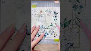 ASMR🪶Journal with me｜Green Theme｜手帳拼貼｜Collage｜コラージュ #journaling #asmr #scrapbooking #collage