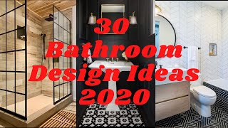 Realistic bathroom design ideas with the designers/sources tagged (2020)