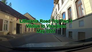 Drive to #Chernobyl sister nuclear plant, Ignalina, site of HBO miniseries, Lithuania, Part 1, 2021