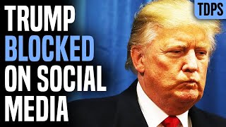 Trump SUSPENDED from Twitter \u0026 Facebook