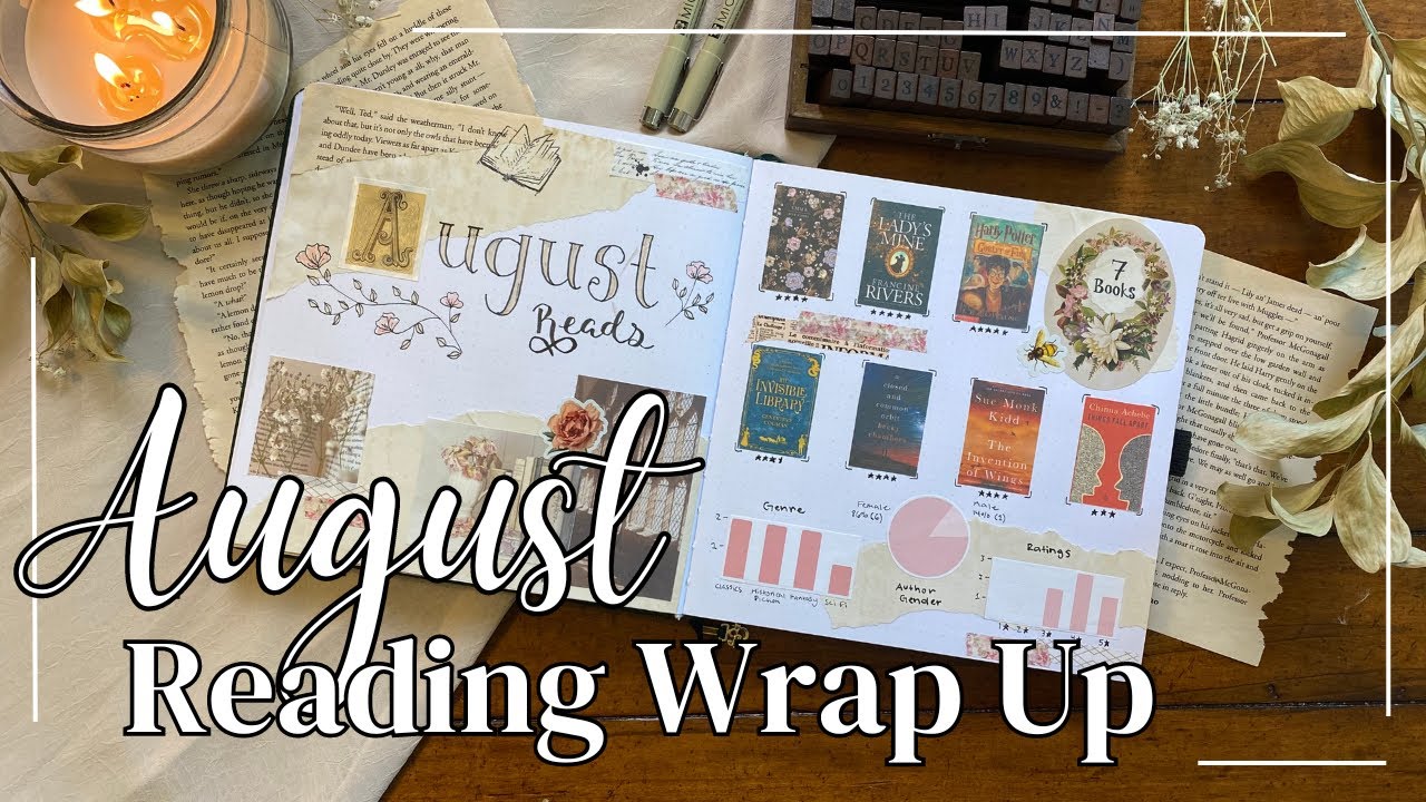 Books I Read In August рџ Reading Journal Set Up Youtube