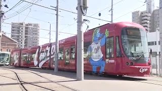 広電カープラッピング電車　進化を支えたクラウドファンディング　返礼は「自分の名前を車内ボードに記載」 (2023/03/29 18:51)