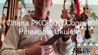 Ohana PKC-50G Pineapple Ukulele Demo/Review at Aloha City Ukes