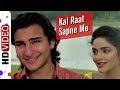 Kal Raat Sapne Mein | Udaan (1997) Song | Saif Ali Khan | Madhoo | 90s Kumar Sanu song | Alka Yagnik