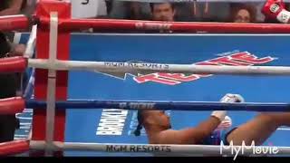 (Manny Paquiao) ..Super slow motion how fast Manny Paquiao  KO Keith Thurman