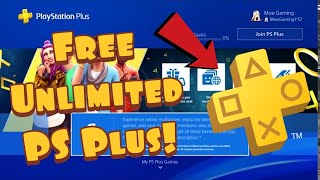 How To Get Free PS Plus! - Unlimited Playstation Plus Trial Method 2020! *100% Working*